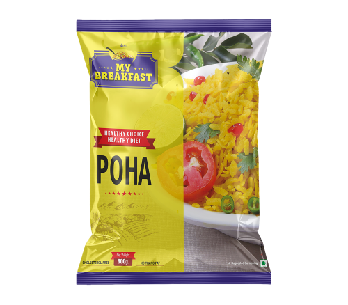 Radhe Krishna "My Breakfast" Poha packet, 800 g