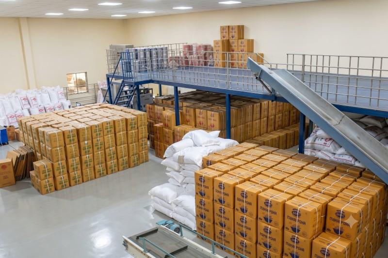 Our Gopi Food Products warehouse